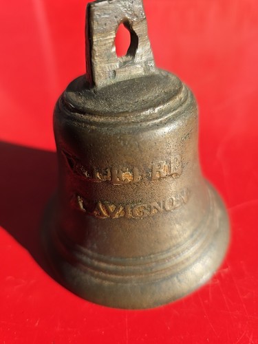 Cloche bétail bronze v - cloche,